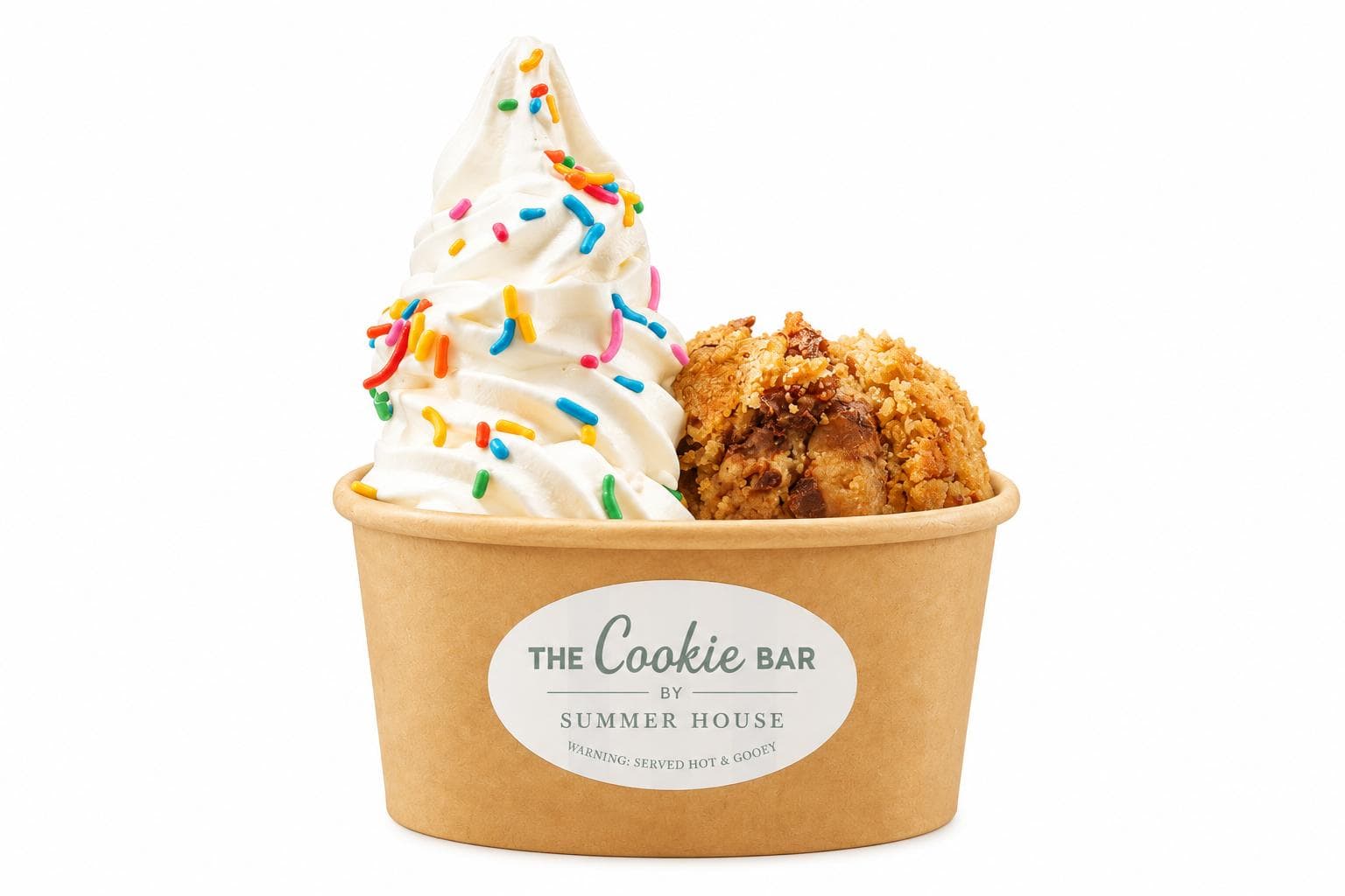 Warm Cookie Dough Sundae